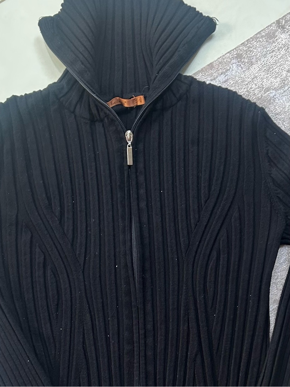 Belldini Women’s Zip-Up Sweater